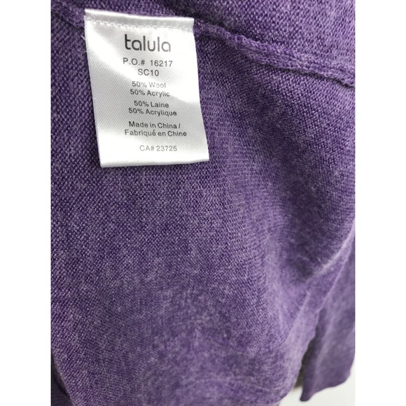 Talula Aritzia Button Down Sweater Cardigan Size M - Picture 3 of 5